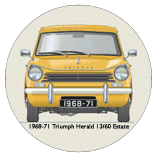 Triumph Herald Estate 13/60 1968-71 Coaster 4